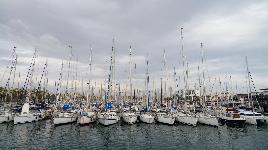 Стоянка яхт в Каталонии