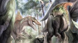 Динозавры - пазл 34