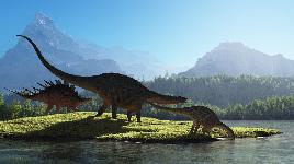 Динозавры - пазл 40