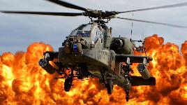 Ударный вертолет AH-64 Apache