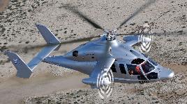Экспериментальный гибридный вертолет. Создан с целью возможности полета на скорости 410 км/ч.