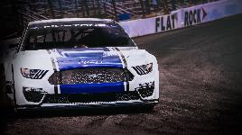 Ford Mustang на гонке NASCAR