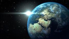 Скорость вращения Земли вокруг Солнца - 107 826 км/ч. Океаны покрывают около 70% поверхности, но люди исследовали лишь 5% из них. 