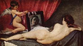 Автор: Диего Родригес де Сильва Веласкес. Единственная сохранившаяся обнаженная Венера. В XVI веке такие картины считали непристойными.